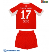 Fotballdrakt Barn Bayern Munich Michael Olise #17 Hjemmedraktsett 2025-26 Kortermet (+ Korte bukser)